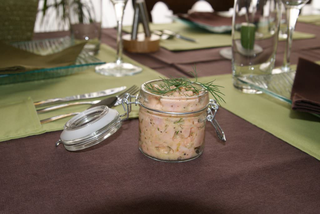 Tartare de saumon