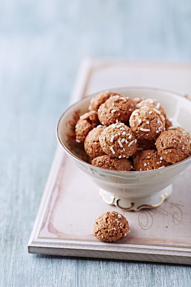 Amaretti Des Petits Biscuits Italien Parfum L Amande Croustillant Et Fondant