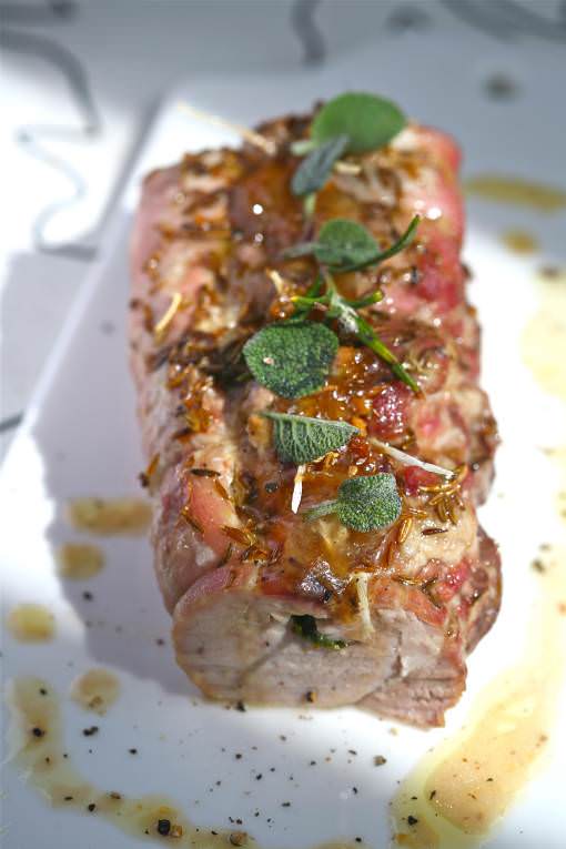 Roulés De Filet Mignon De Porc Au Camembert De Normandie