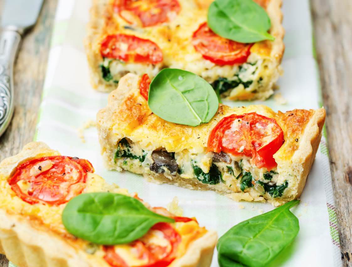 Tarte aux épinards et tomates cerise une recette parfaite pour un ...