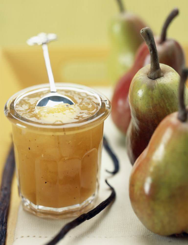 Confiture de Poires à la vanille une confiture d automne qui fera le