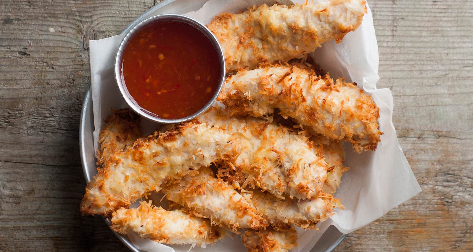 Aiguillettes De Poulet Frites A La Noix De Coco Des Nuggets Maison