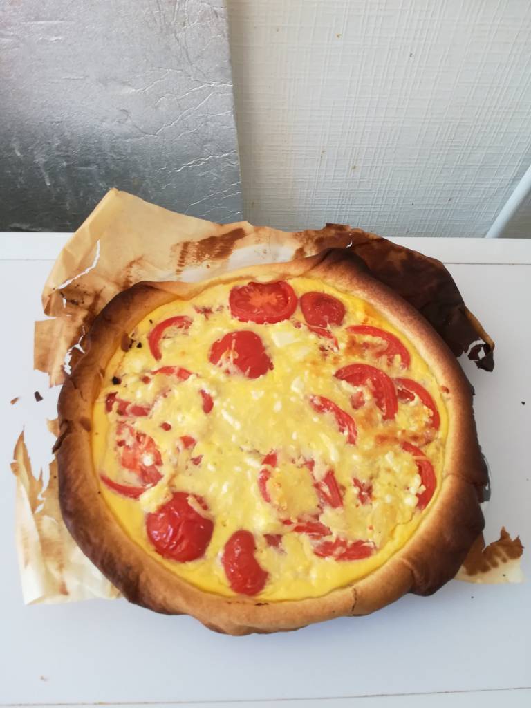 Tarte au  thon, tomates, st moret