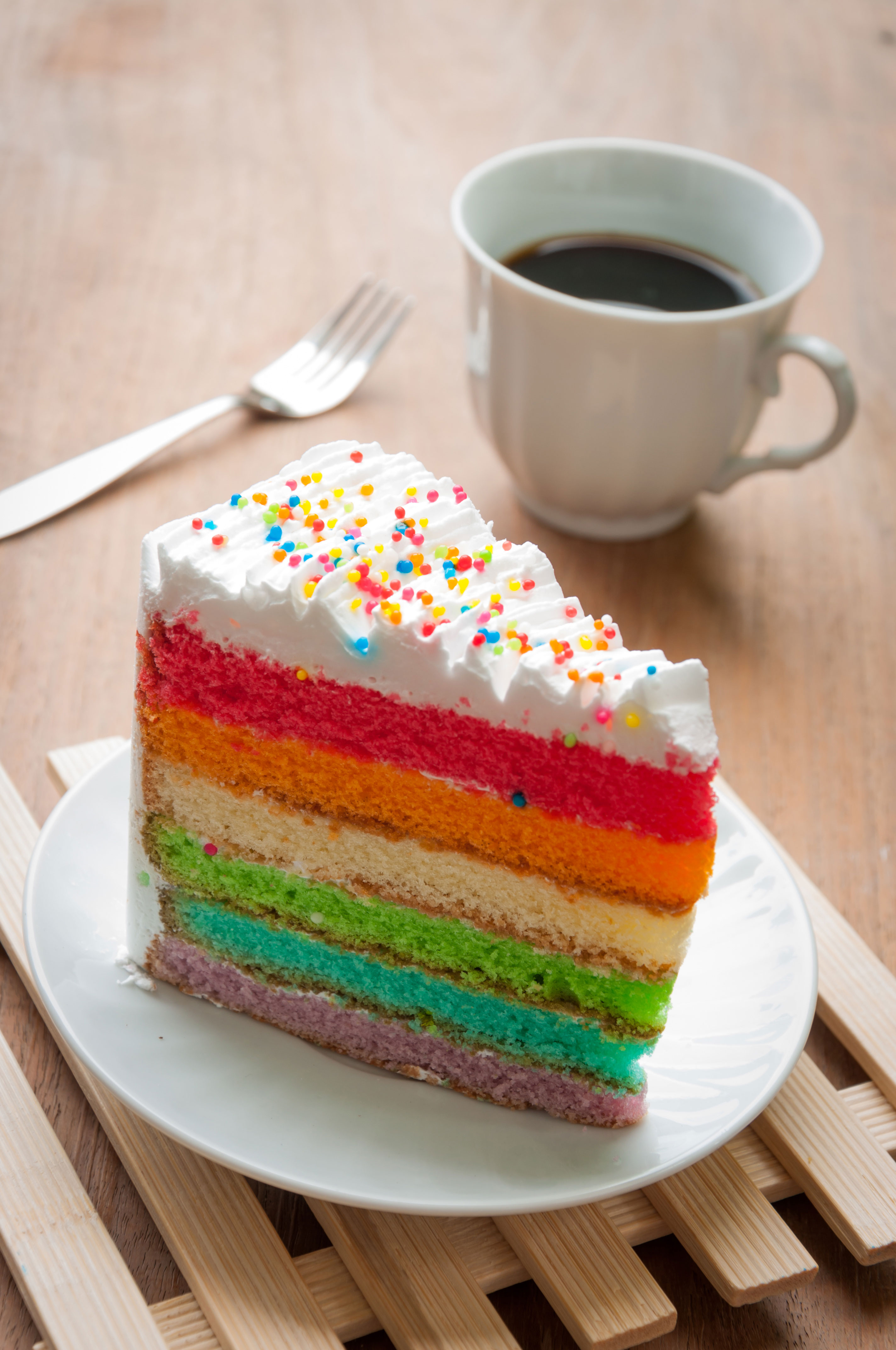 Recette du Rainbow cake / Gâteau Arc-en-ciel